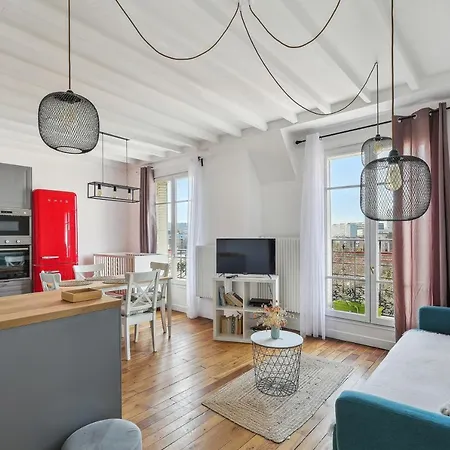 Chic Apart Great View Of Paris * Saint-Ouen (Seine-Saint-Denis)